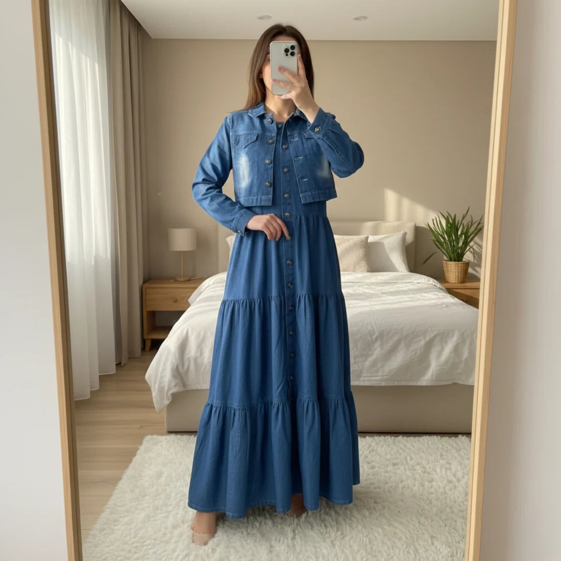 Denim Muse Maxi