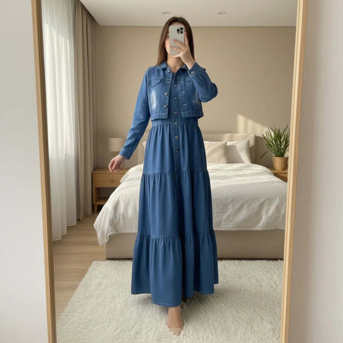Denim Muse Maxi