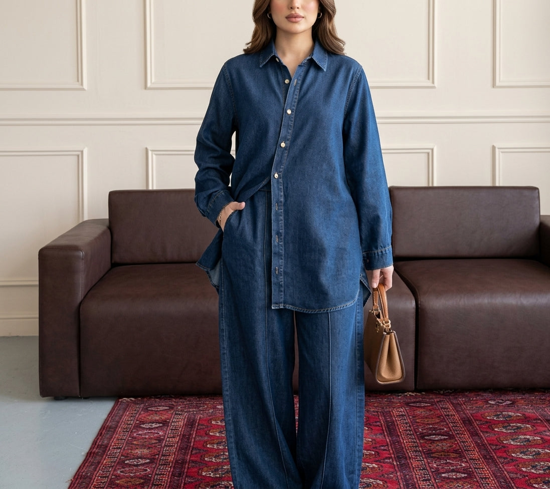 Denim Co-Ord Set