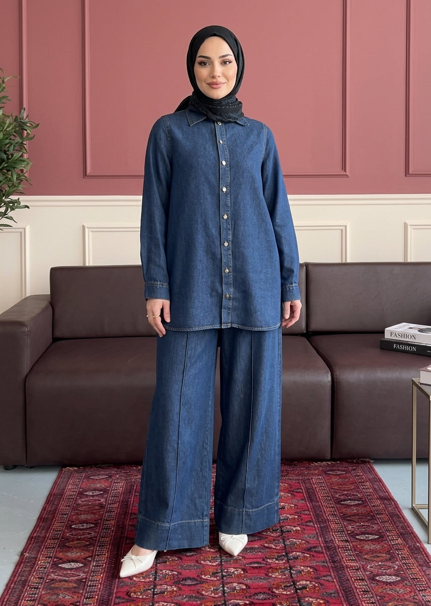 Denim Co-Ord Set