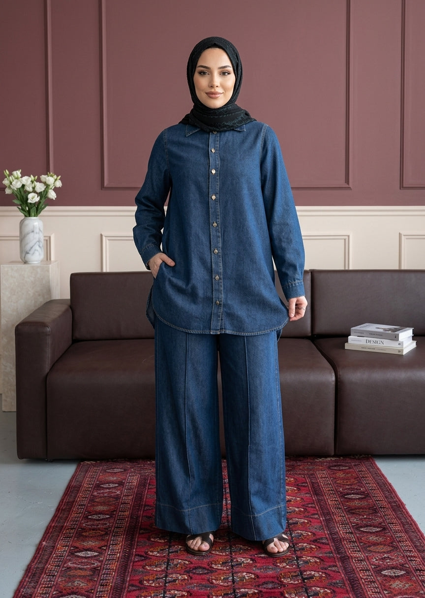 Denim Co-Ord Set