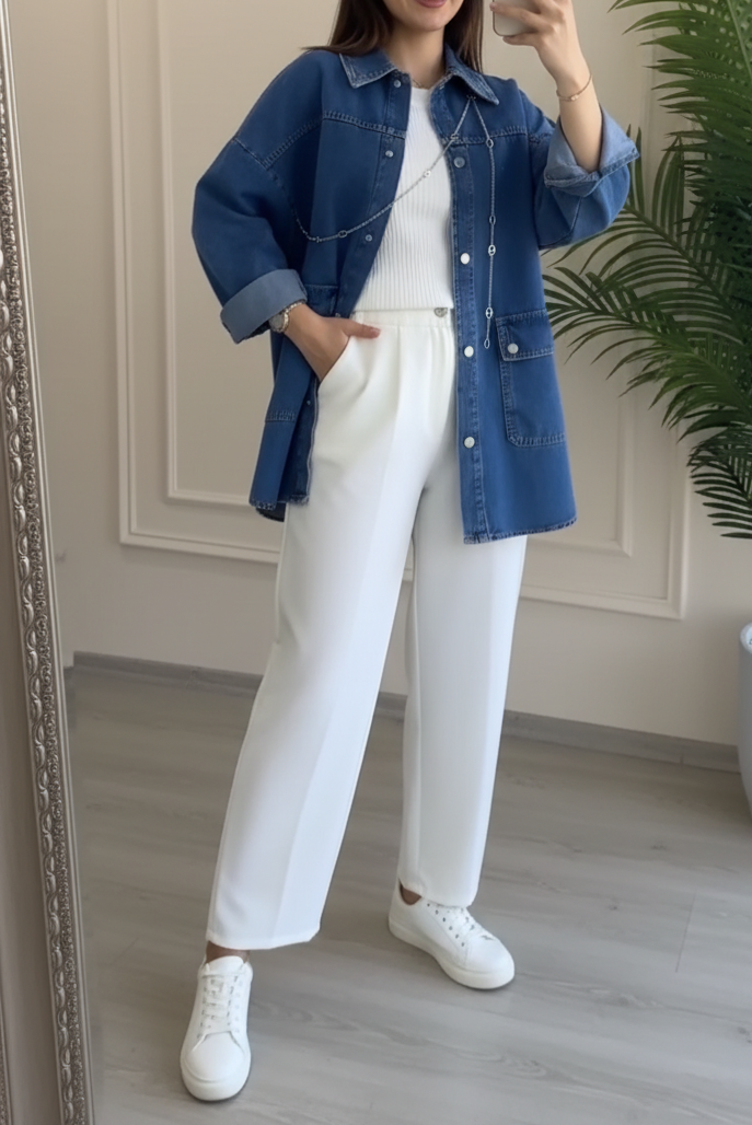 3 piece Denim elegant looks 💢💯  -D:2023