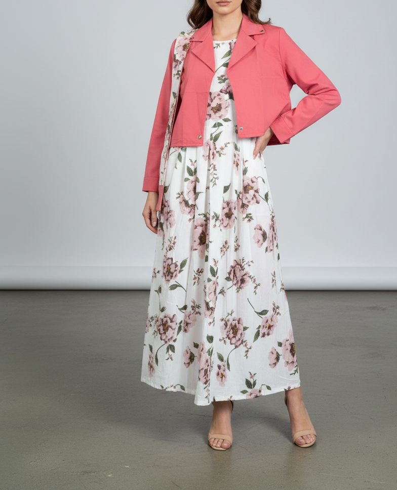 Floral Elegence 2 Piece Maxi & Coat🌸✨ -PFM