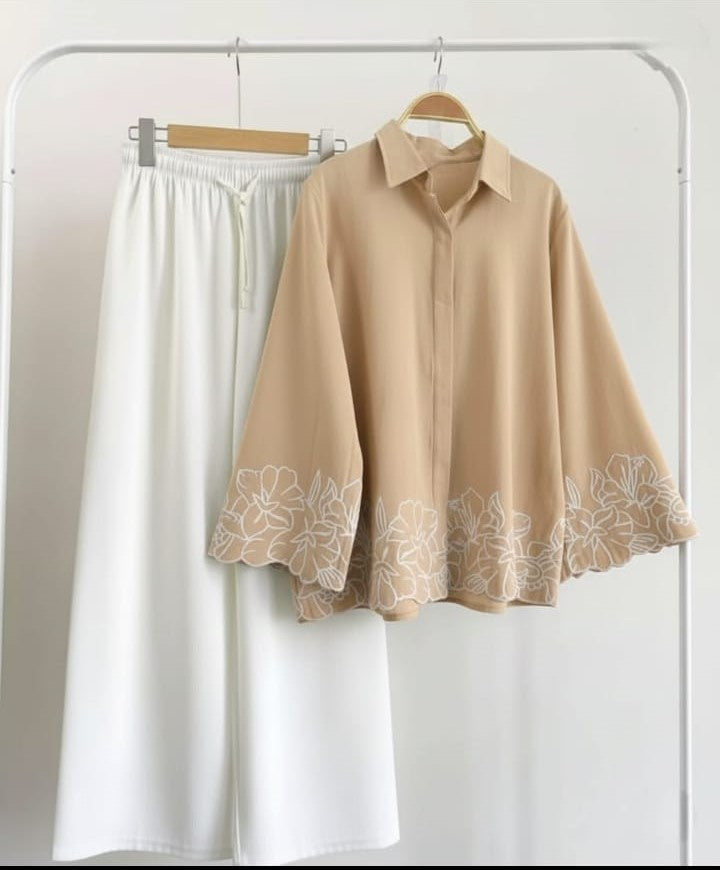 2 Piece Embroided Western style suit 👗👖  -D:2052