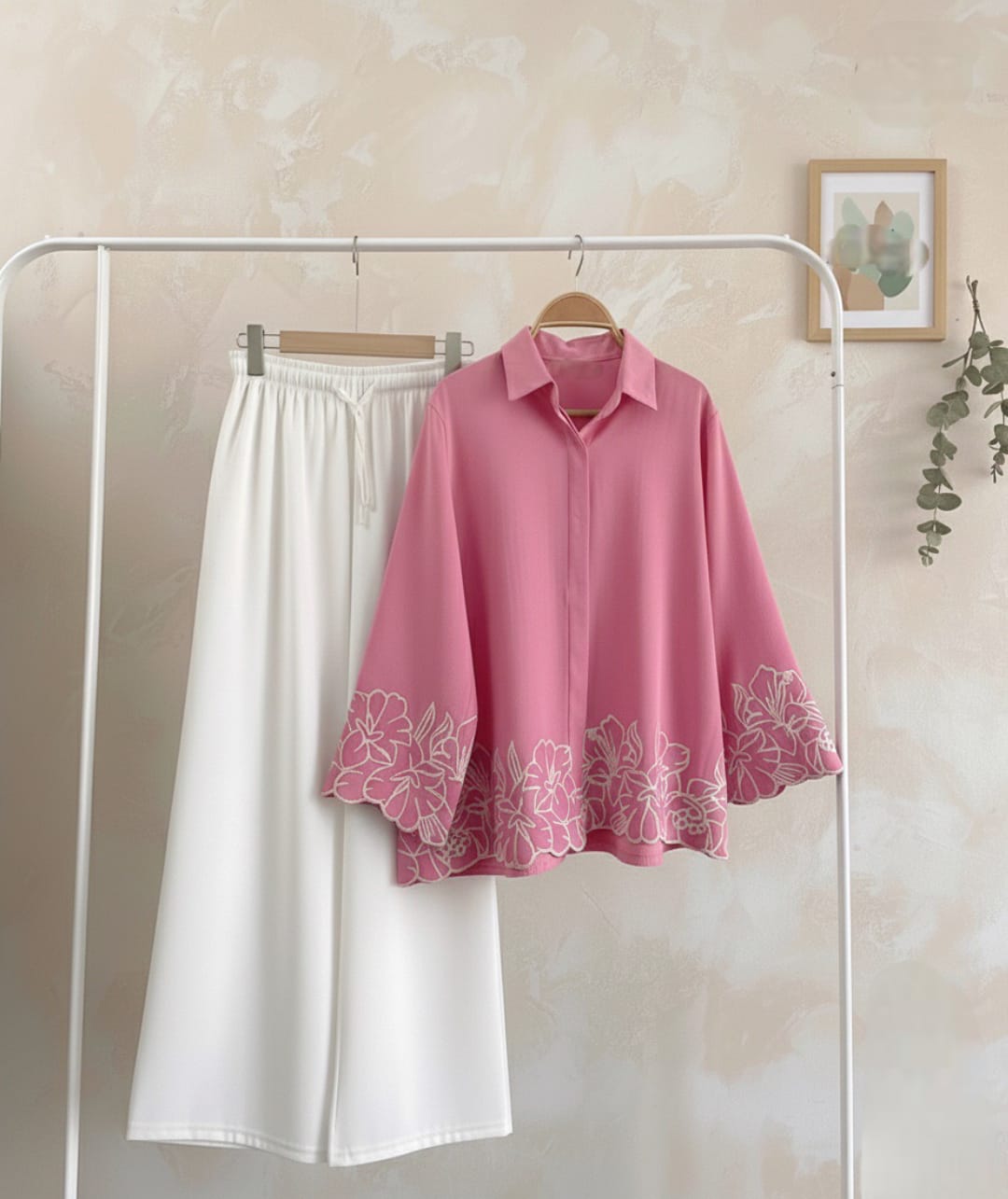 2 Piece Embroided Western style suit 👗👖  -D:2052