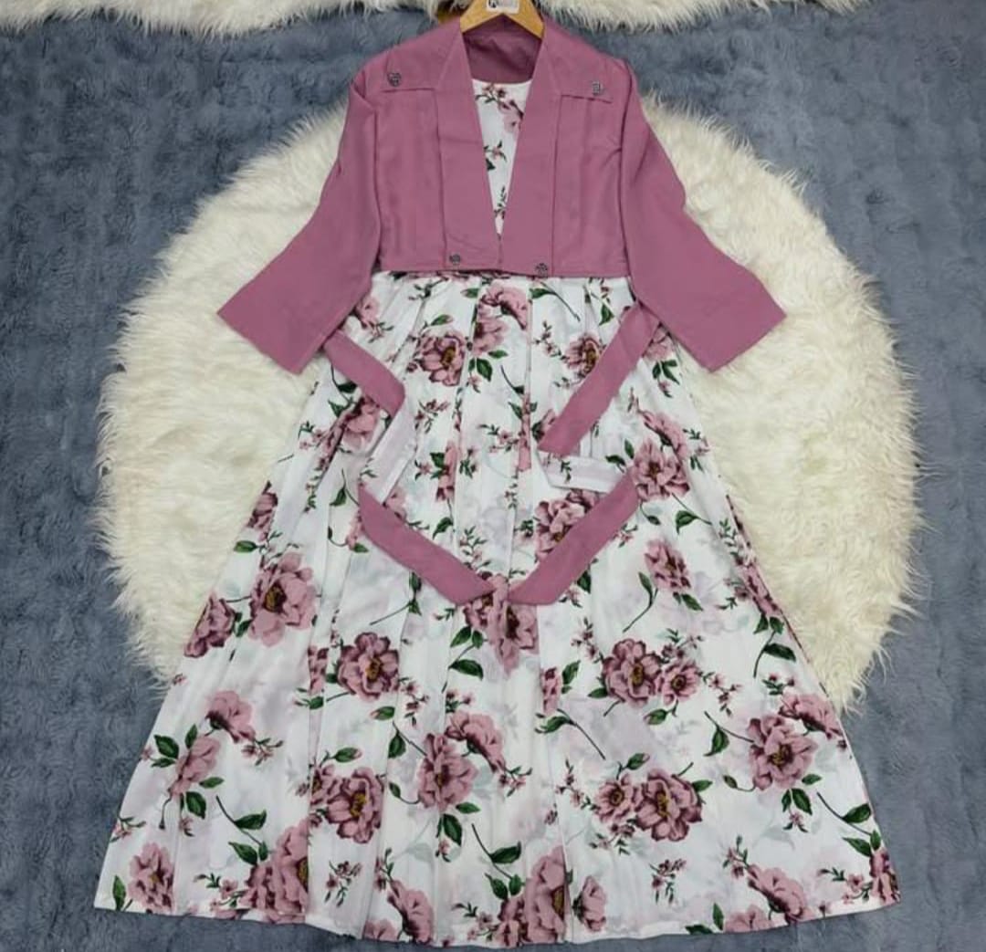 Floral Elegence 2 Piece Maxi & Coat🌸✨ -PFM