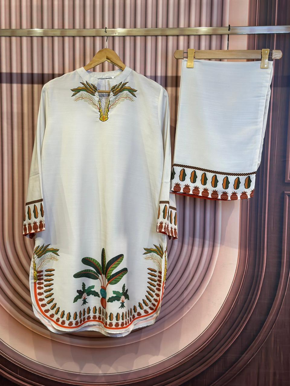 Simple 2-Piece Co-ord Set Khaddar  🌟 ❄️