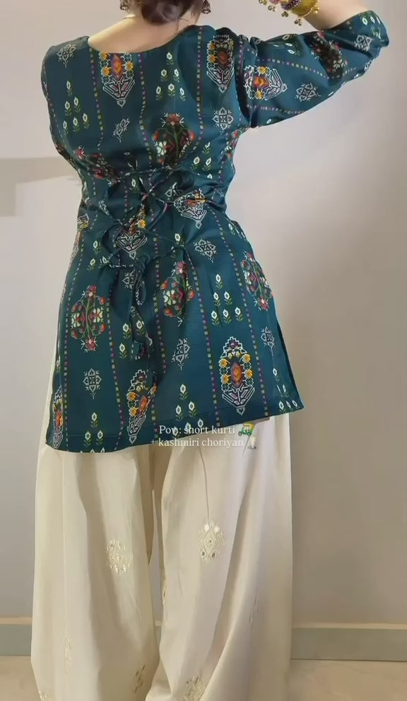 ✨💚 Effortless Elegance with a Desi Touch 💚✨D:2061